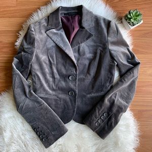 Express Design Studio Velvet Blazer